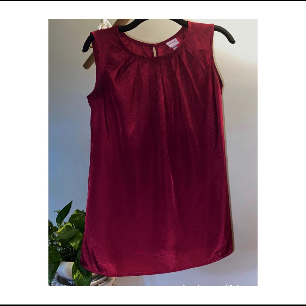 Maroon blouse